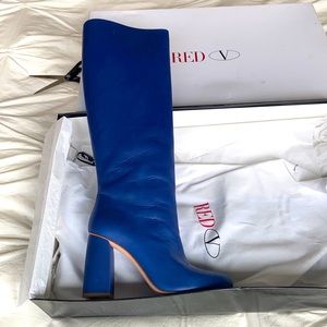 Gorgeous Blue Knee High Boot by REDValentino
